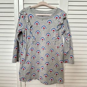 Tea Collection Ruffle Sleeve A-Line Dress